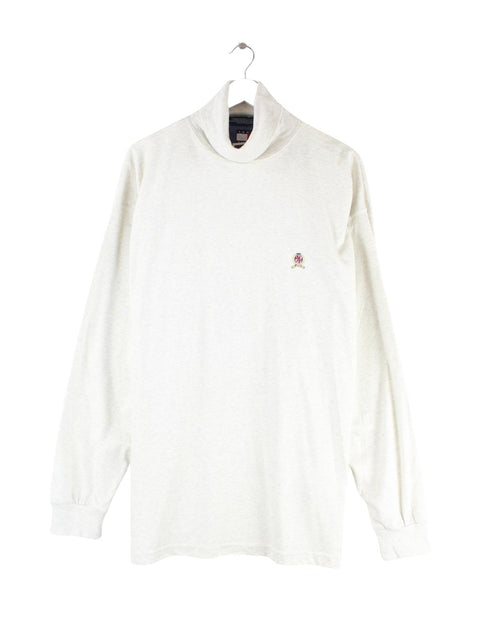 Tommy Hilfiger 90s Vintage Turtleneck Deadstock Sweatshirt Grau XL
