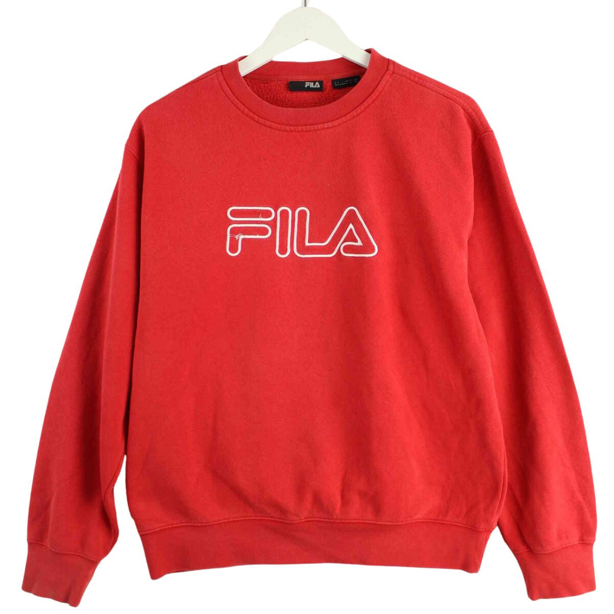 Logo Fila Jumpers FILA Graphic Logo Sweatshirt Purple Large Purple