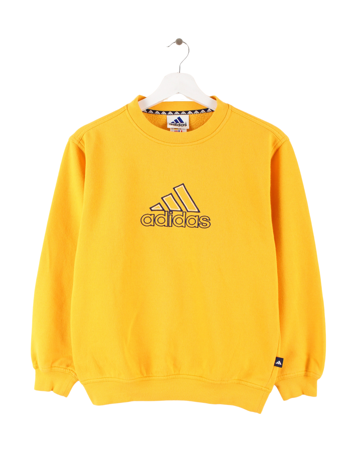 Yellow adidas best sale sweatshirt vintage