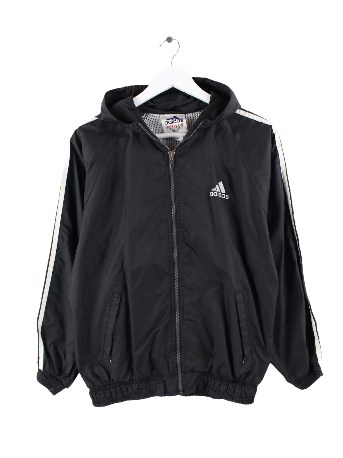 Schwarze adidas jacke damen sales