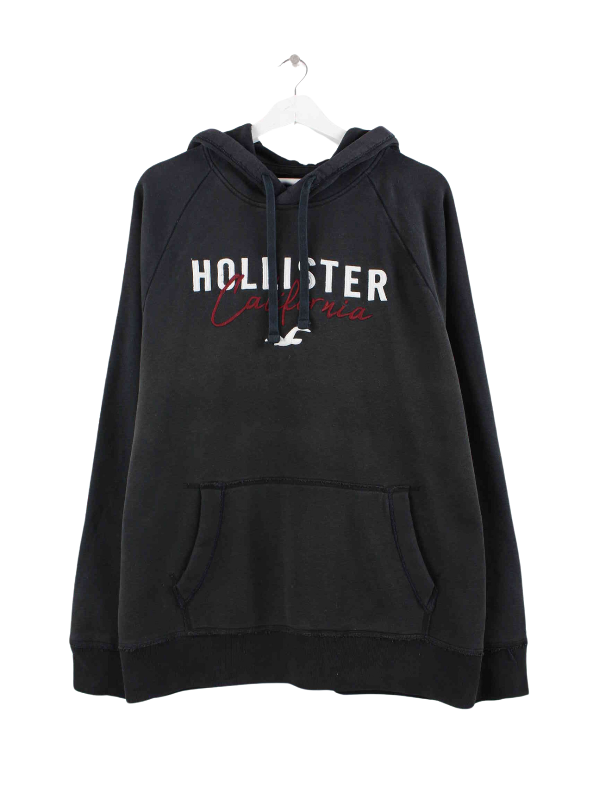 Hollister embroidered logo outlet hoodie