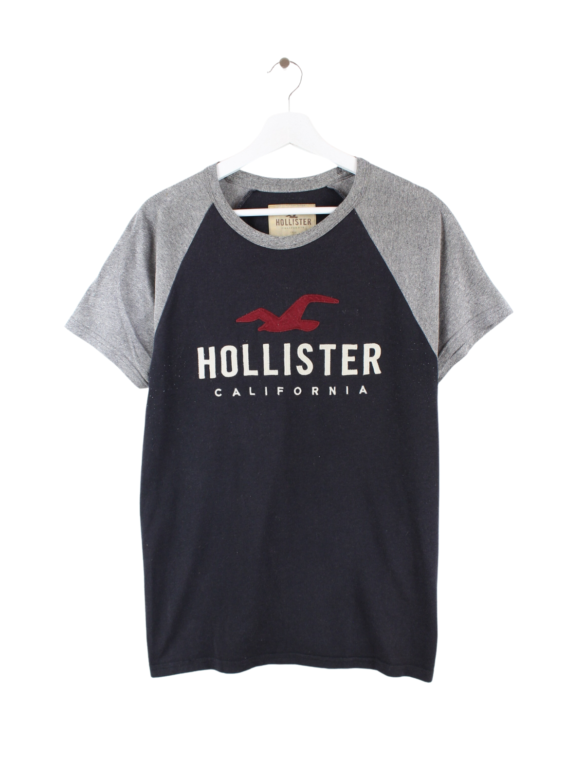 Hollister T-Shirt Gray S – Peeces