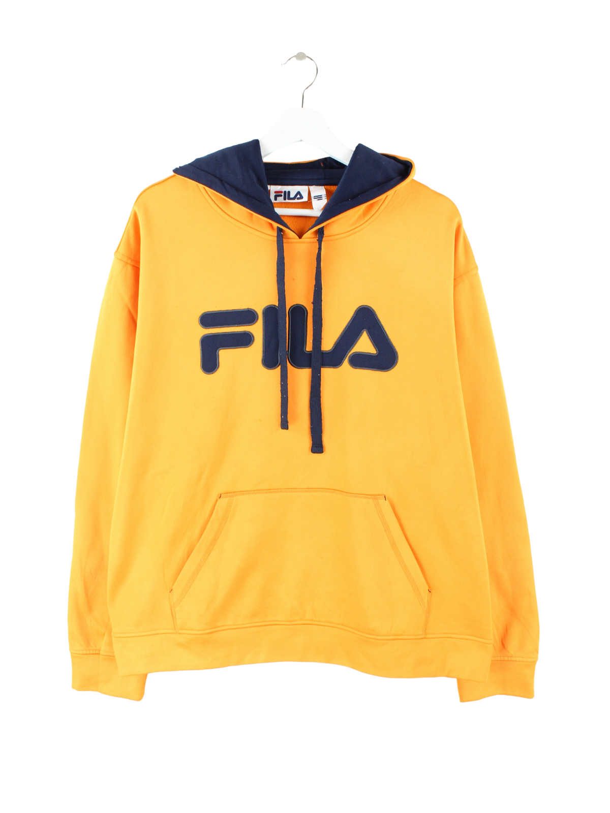 Fila Embroidered Hoodie Orange XL