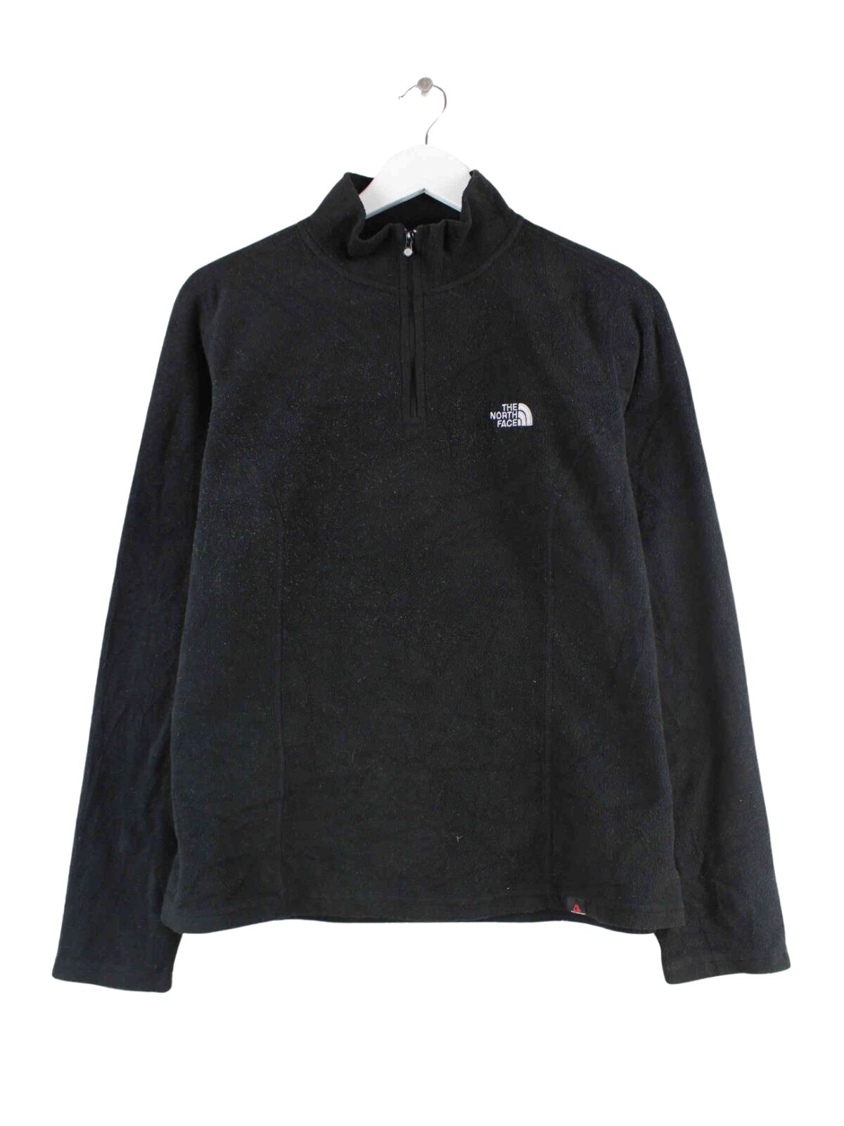 The North Face Damen Fleece Half Zip Sweater Schwarz M (front image)