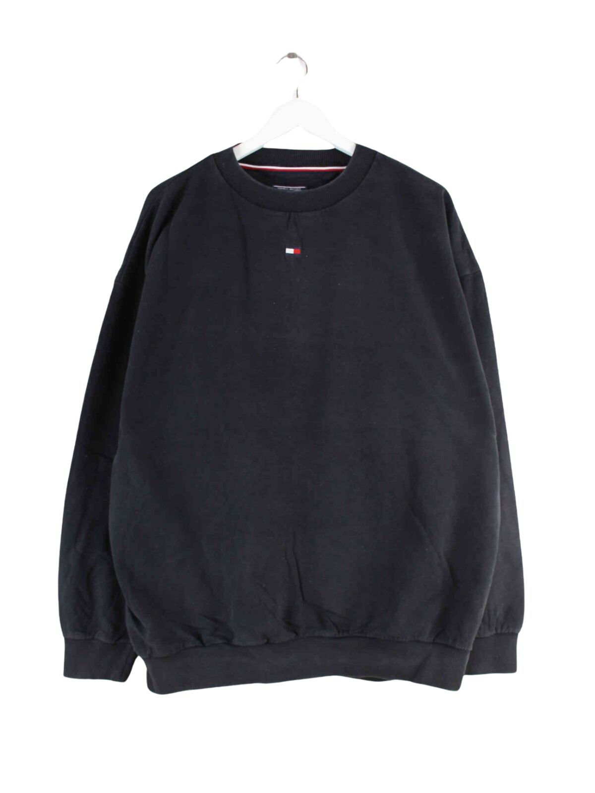 Tommy Hilfiger Embroidered Sweater Schwarz XL (front image)