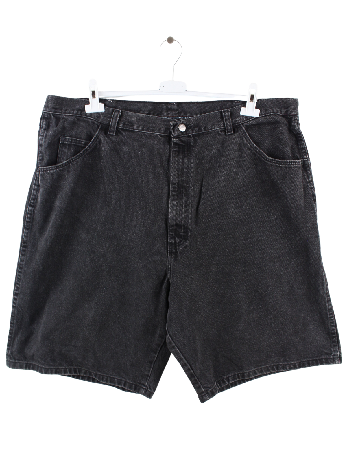 Black wrangler best sale jean shorts