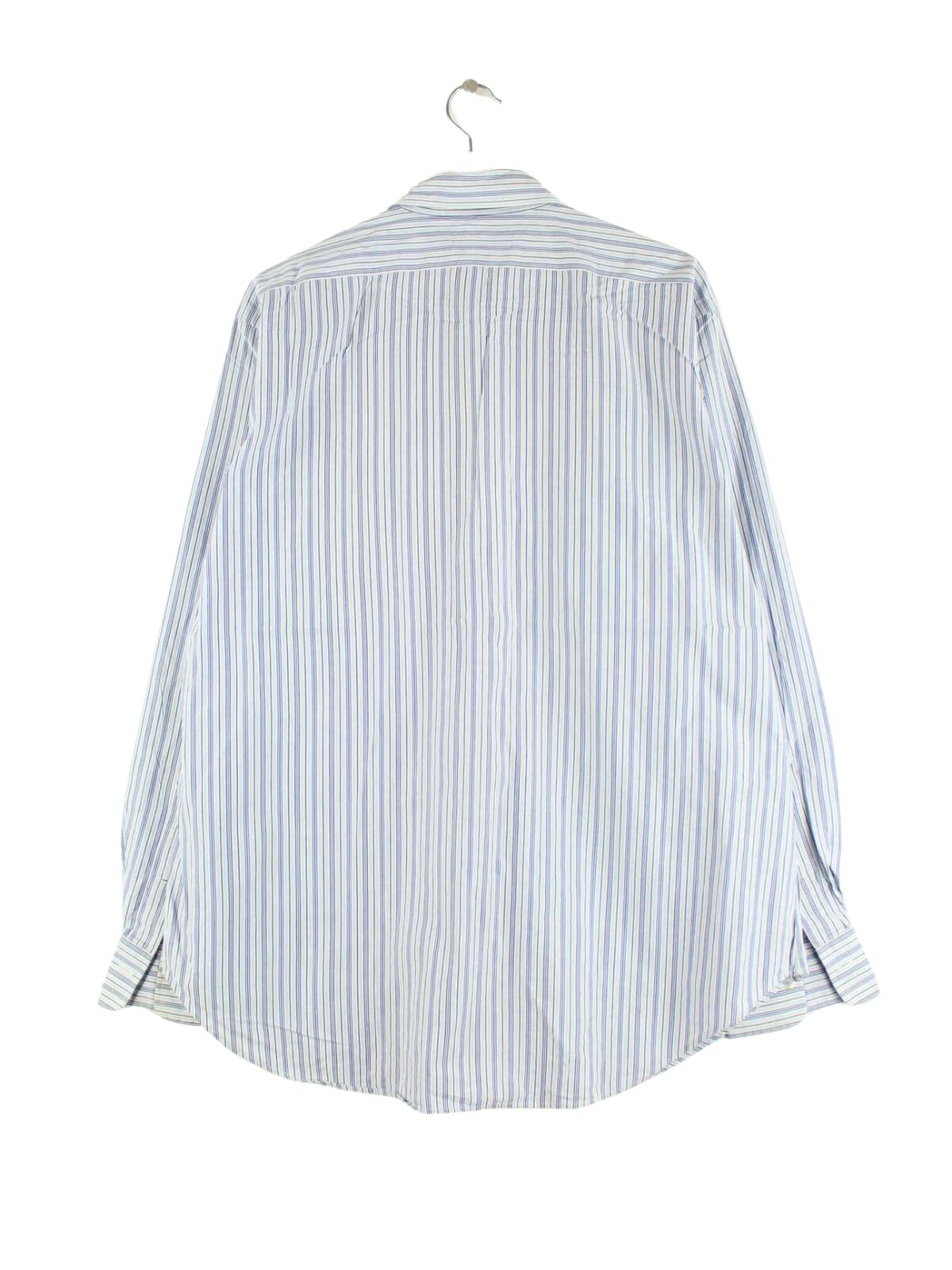 Ralph Lauren Irving Striped Hemd Blau L (back image)