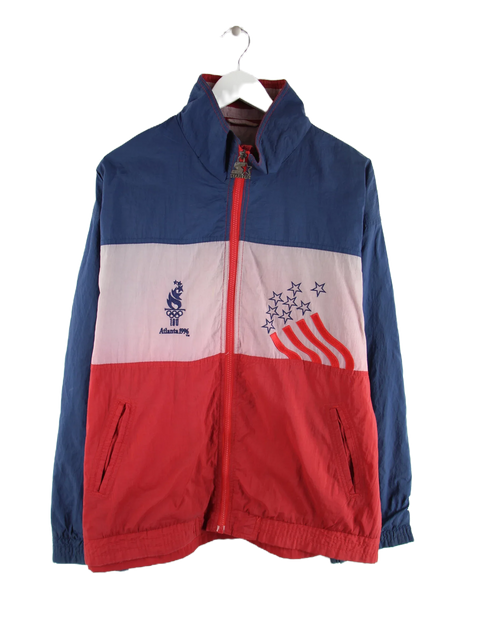 Starter 1996 Vintage Atlanta USA Olympics Print Leichte Jacke Mehrfarbig L