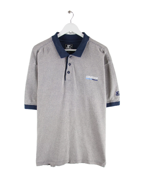 Starter 90s Vintage Pattern Polo Mehrfarbig XL