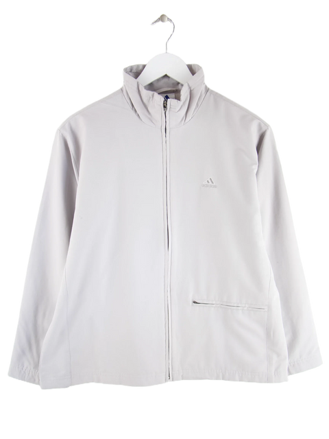 Adidas 90s Vintage Basic Damen Jacke Grau M