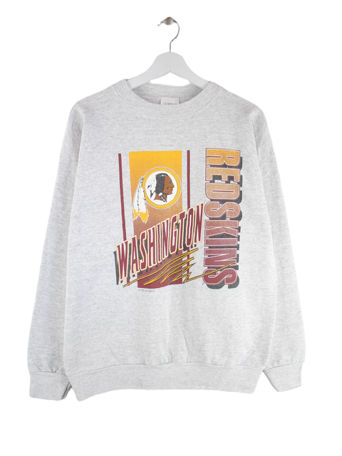 Tultex 1993 Vintage NFL Washington Redskins Print Sweater Grau XL