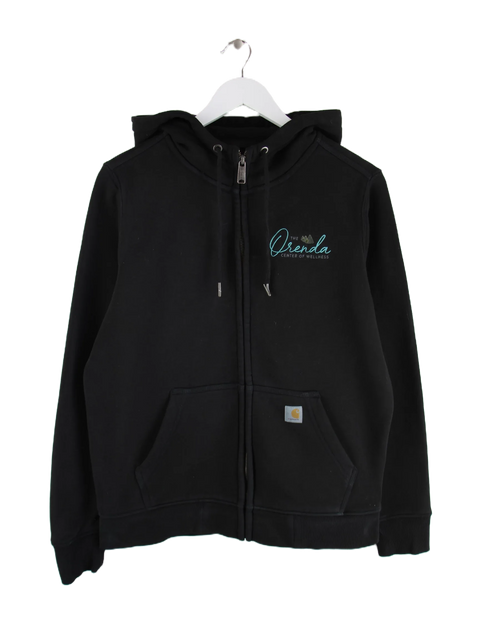 Carhartt Orenda Center Of Wellness Print Zip Hoodie Schwarz M
