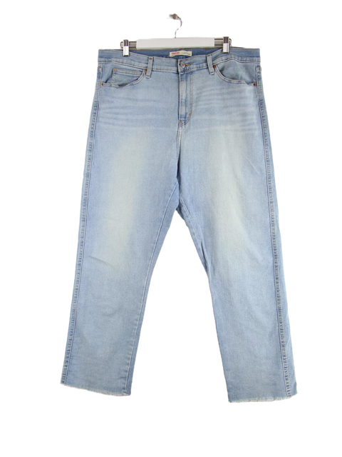 Levi's Signature High Rise Straight Damen Jeans Blau W38