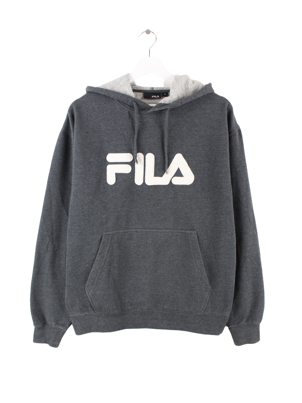 Gray fila shop hoodie