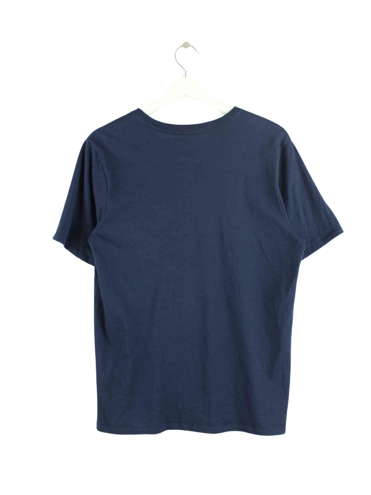 Nike Dri Fit Swoosh Print T-Shirt Blau M (back image)