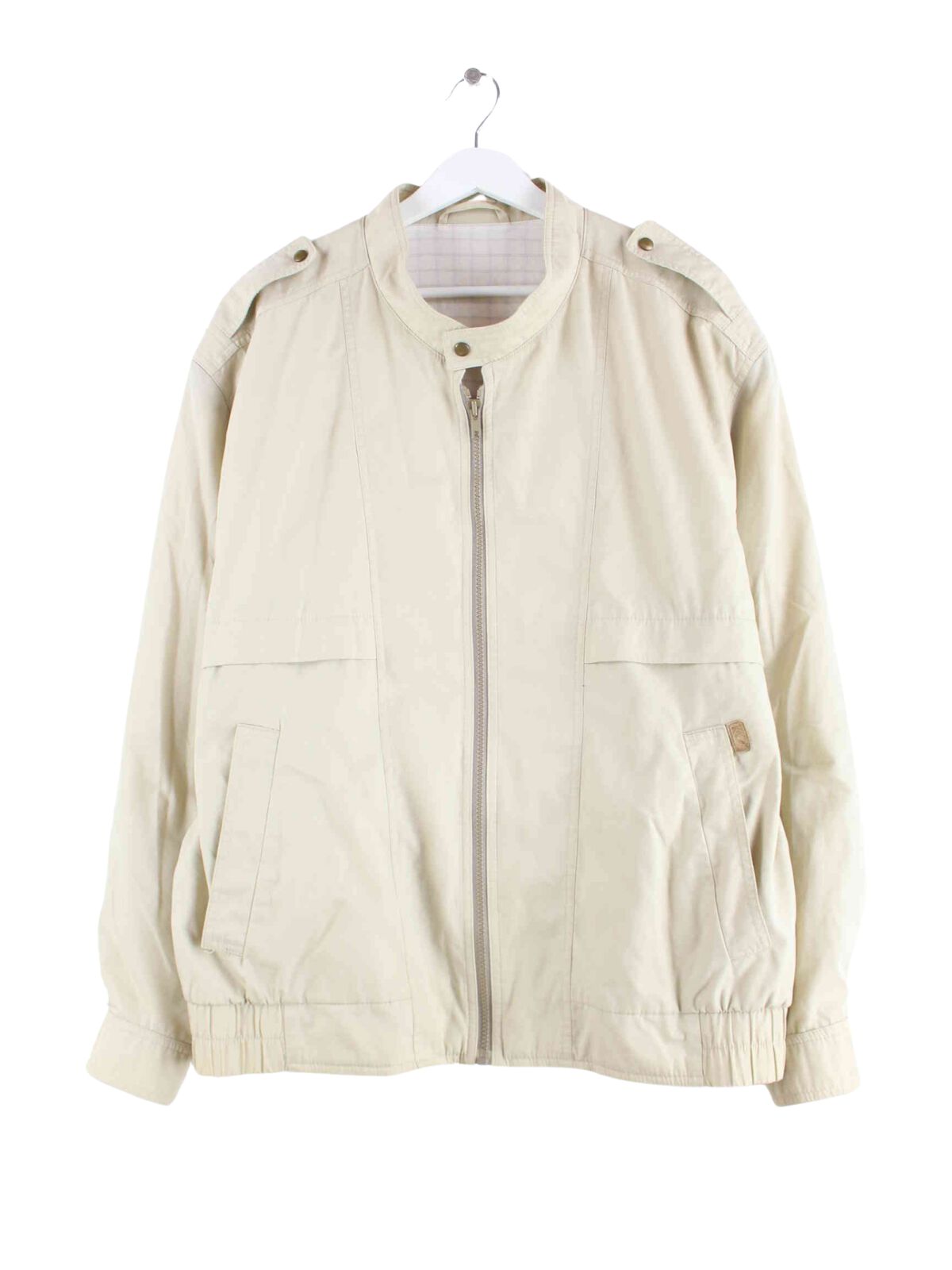 Vintage Jacke Beige L (front image)