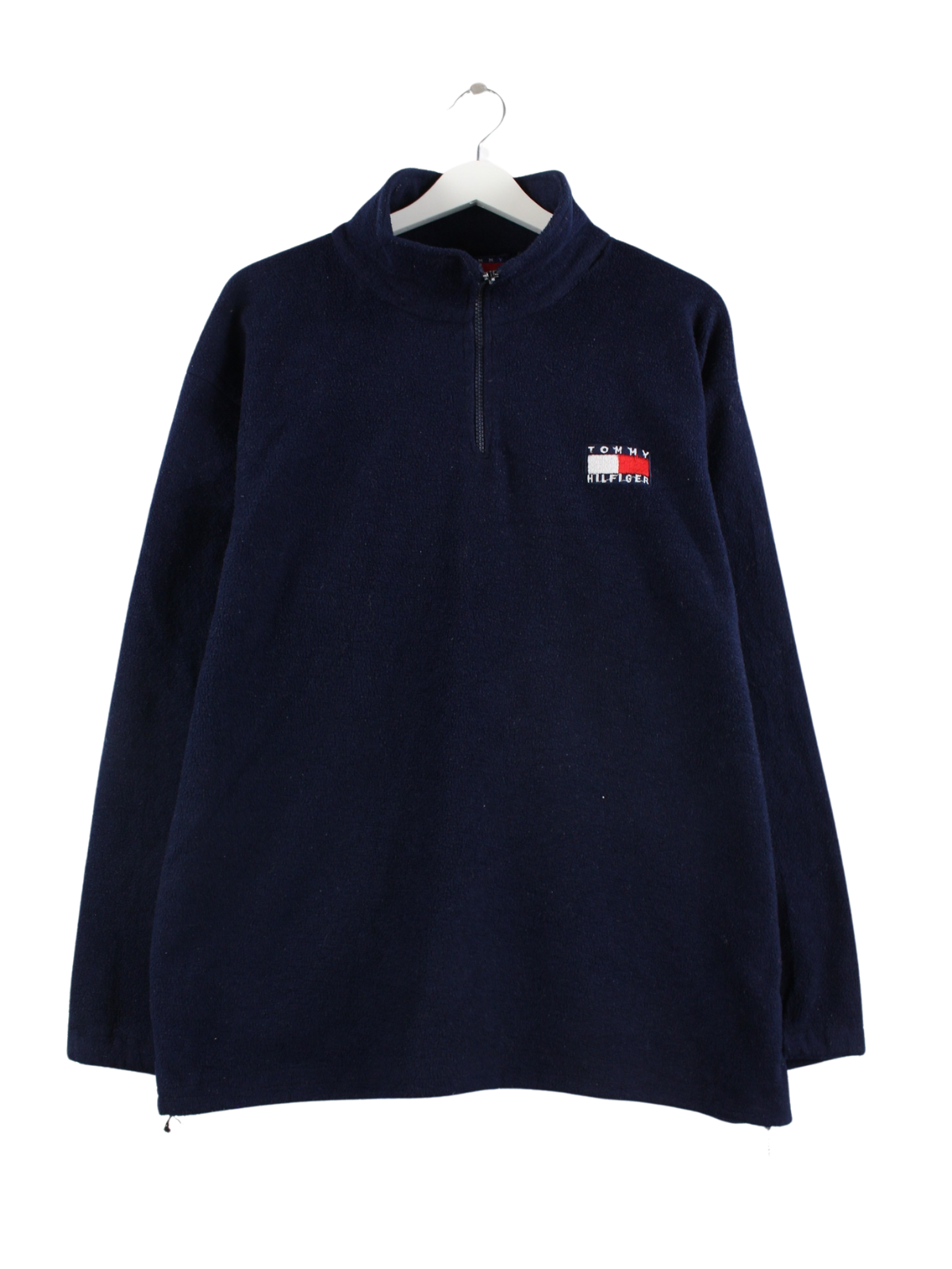Tommy hilfiger fleece clearance half zip