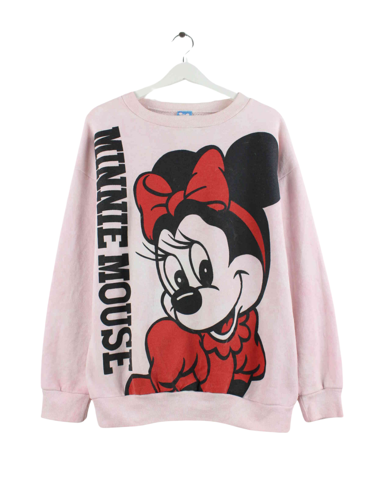 Disney Damen 90s Minnie Mouse Print Sweater Rosa M – Peeces