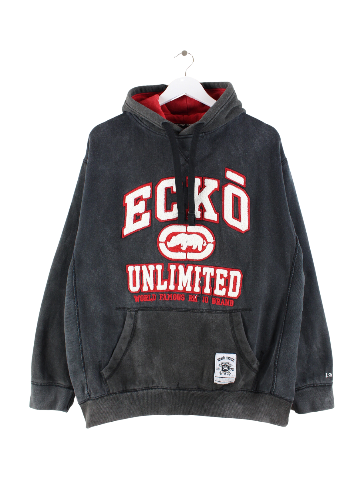 Ecko 90s Hoodie Gray L