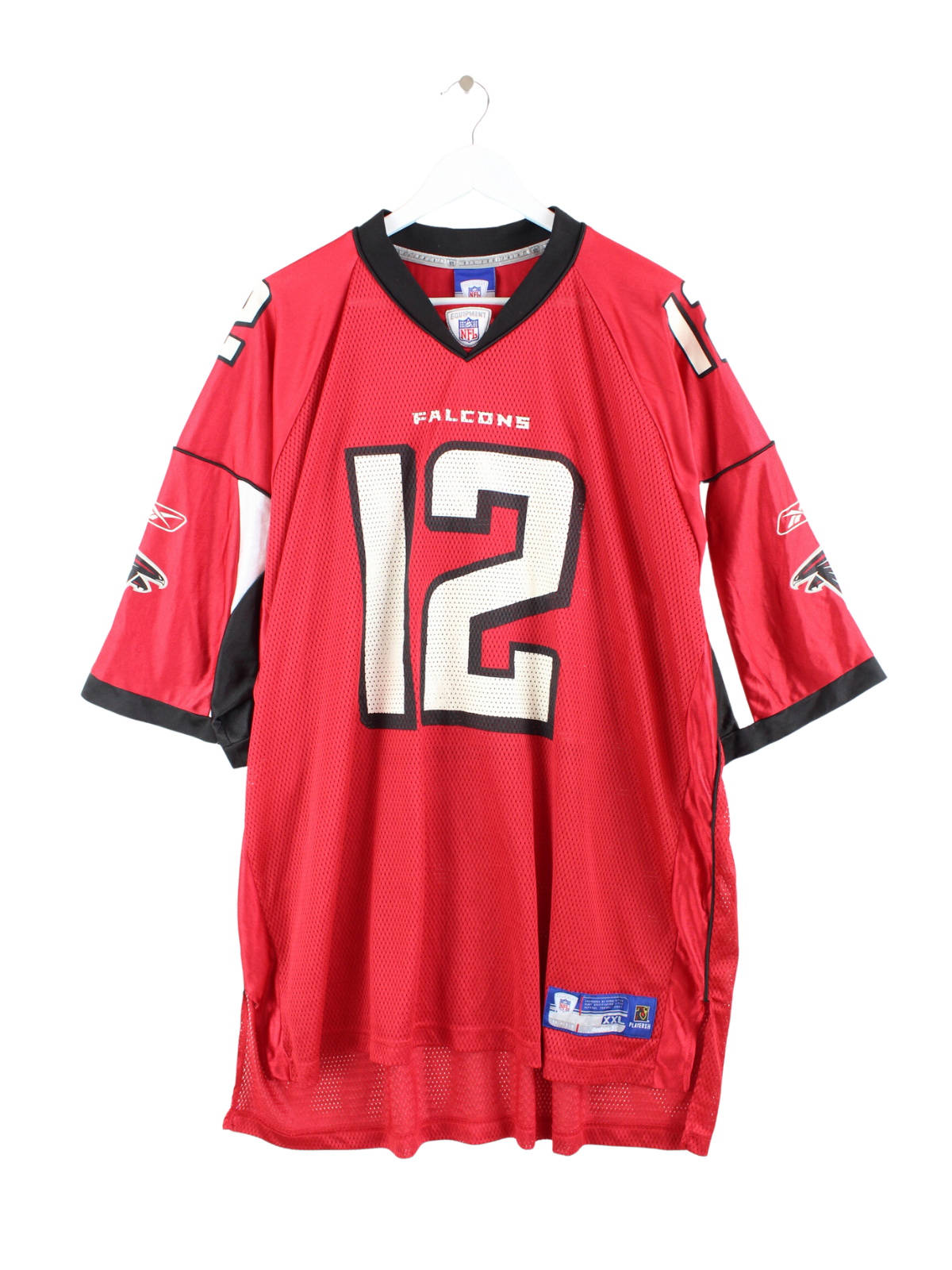 2003-04 ATLANTA FALCONS VICK #7 REEBOK ON FIELD JERSEY (HOME) M