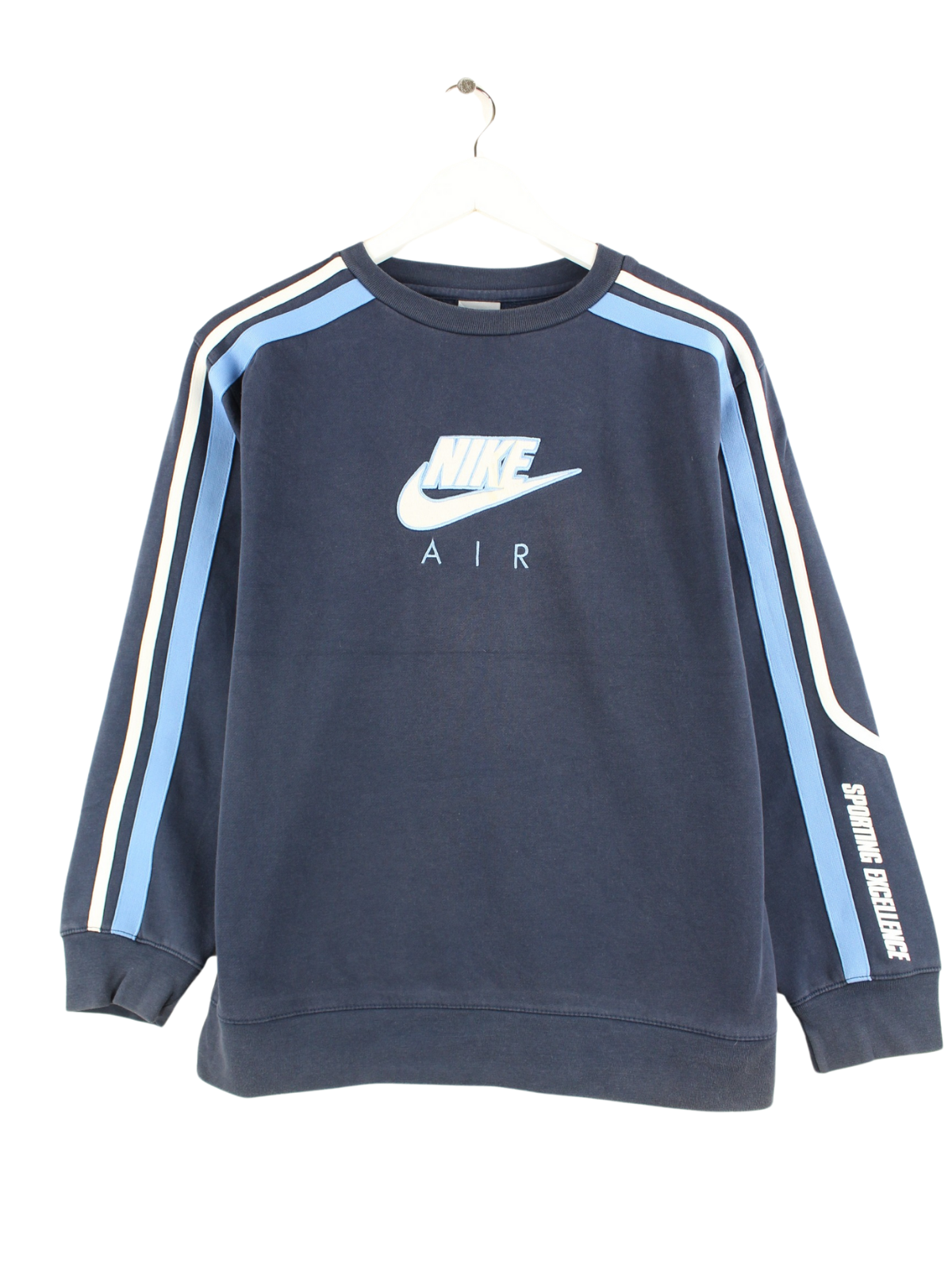 nike air sweatshirt blue