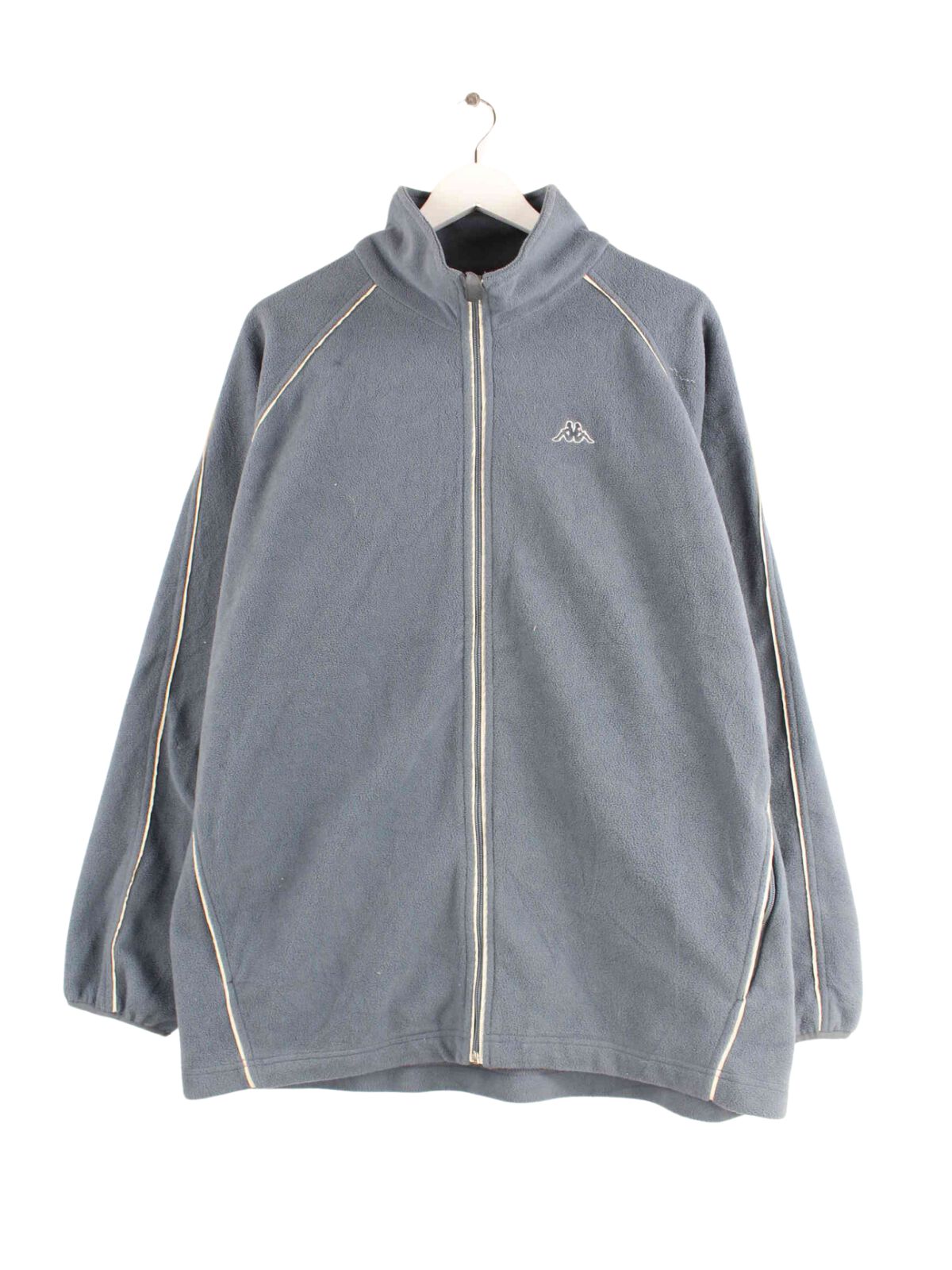 Adidas y2k Fleece Sweatjacke Blau XL (front image)