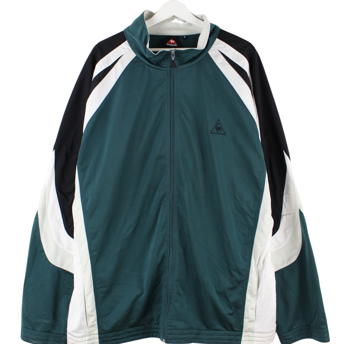 Le Coq Sportif 90s Vintage Trainingsjacke Grün 3XL – Peeces