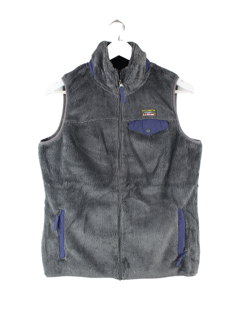 L.L. Bean Damen Fleece Weste Grau S