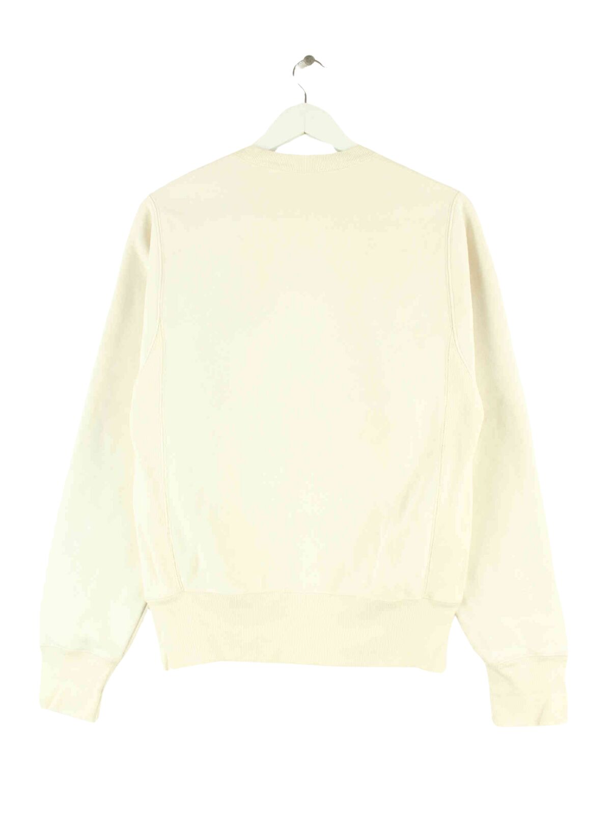 Champion 00s Reverse Weave Sweater Beige XS (back image)