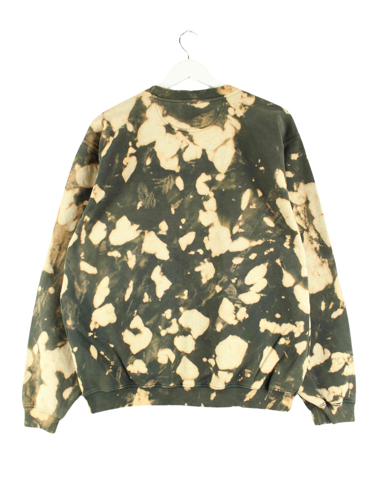 Nike y2k Swoosh Basic Tie Dye Sweater Grau M (back image)