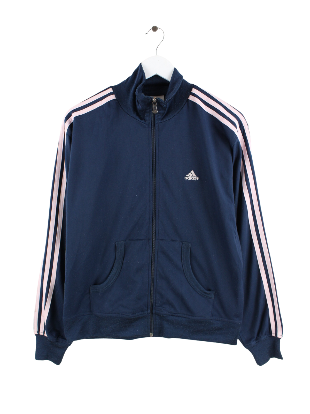 Blaue adidas jacke damen sales
