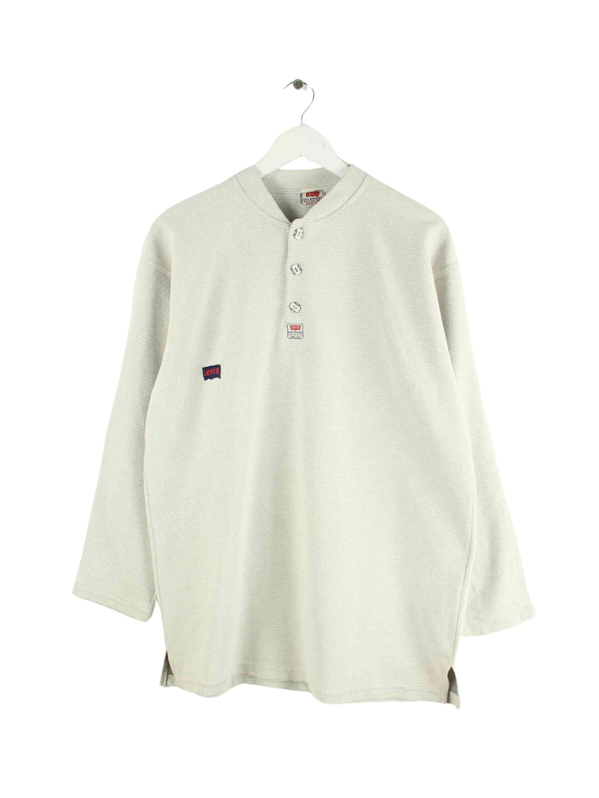 Levi's 90s Vintage Embroidered Sweater Grau M (front image)