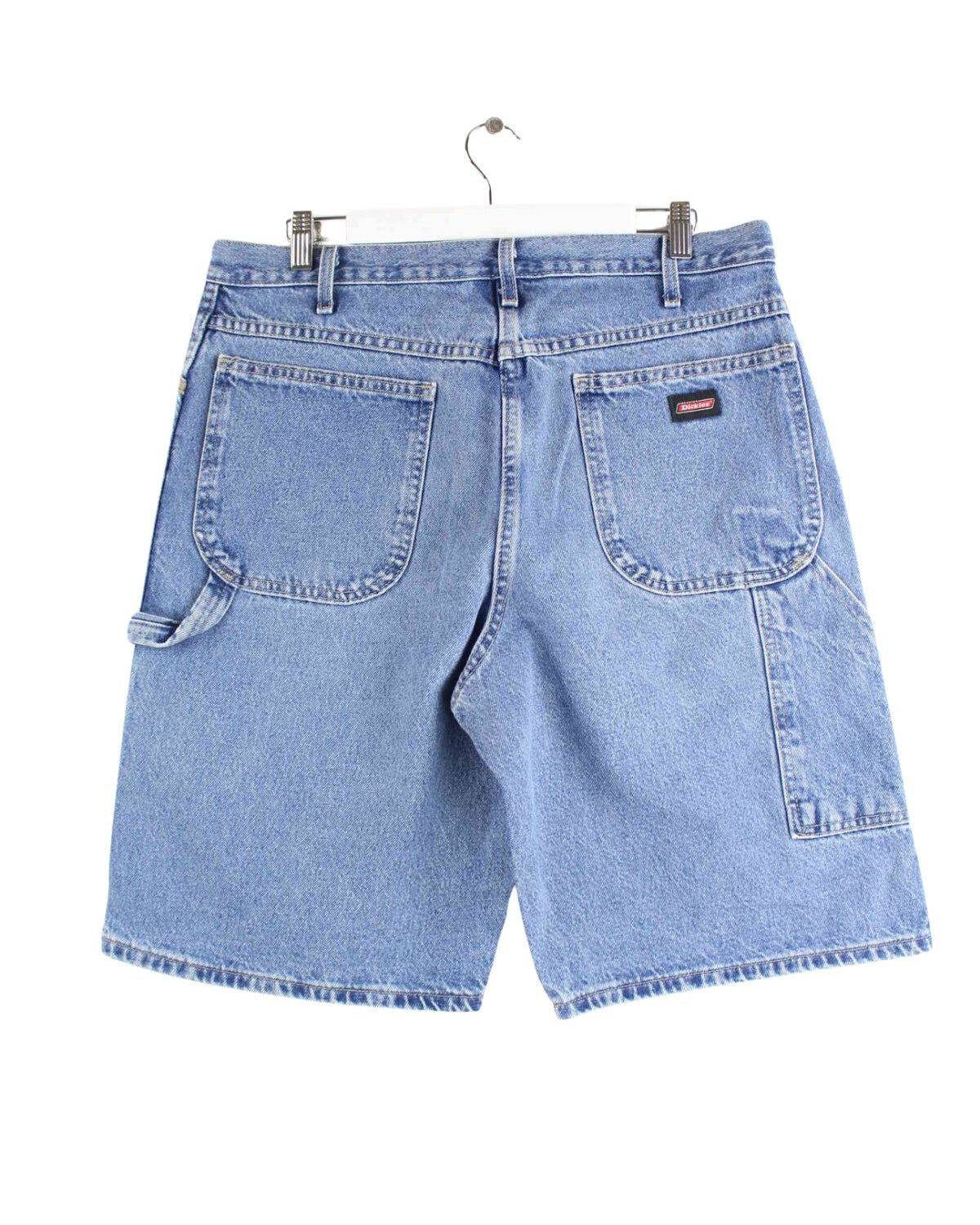 Dickies y2k Relaxed Fit Carpenter Jeans Shorts Blau  (back image)