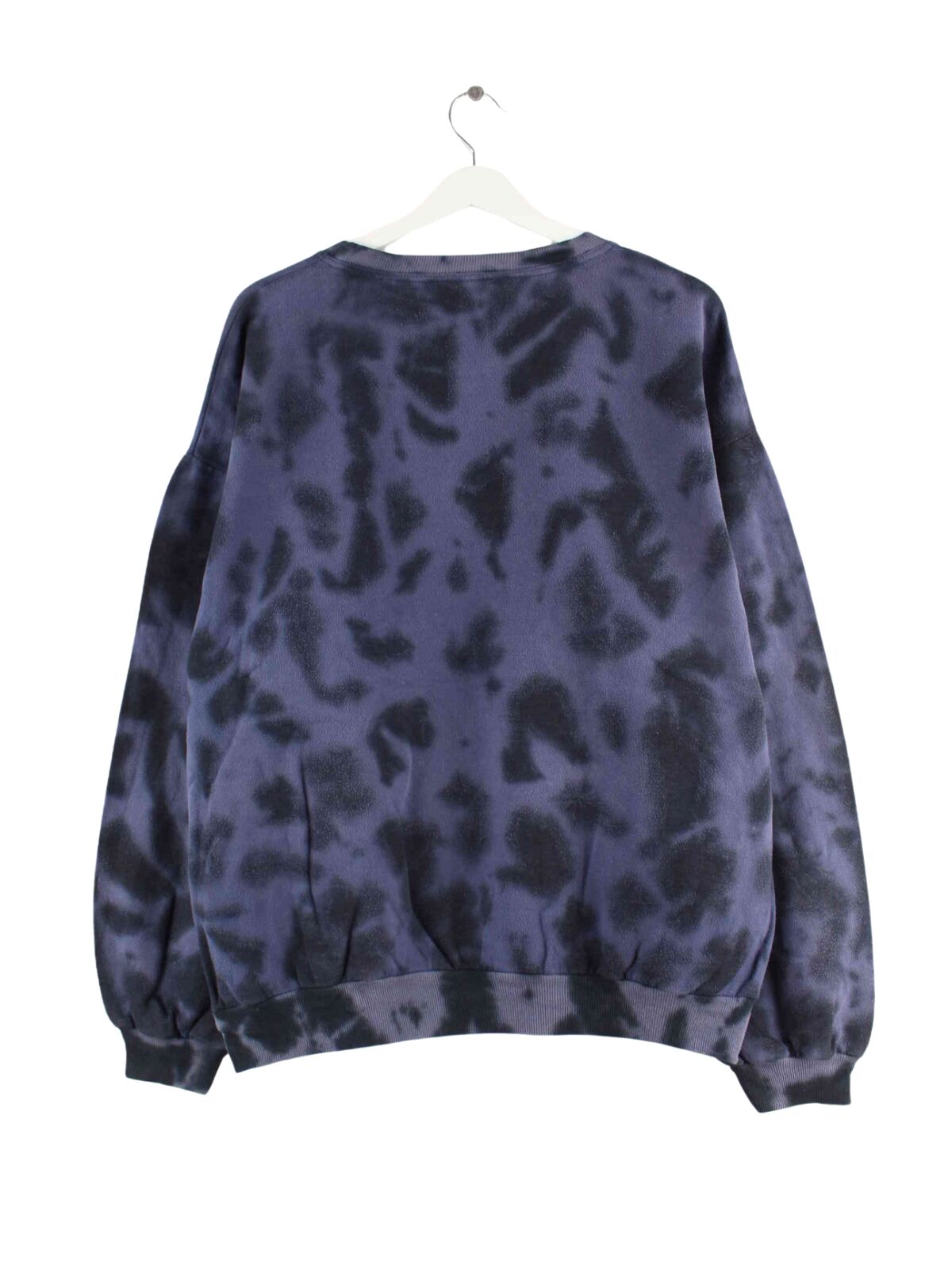 Reebok 90s Vintage Embroidered Tie Dye Sweater Lila L (back image)