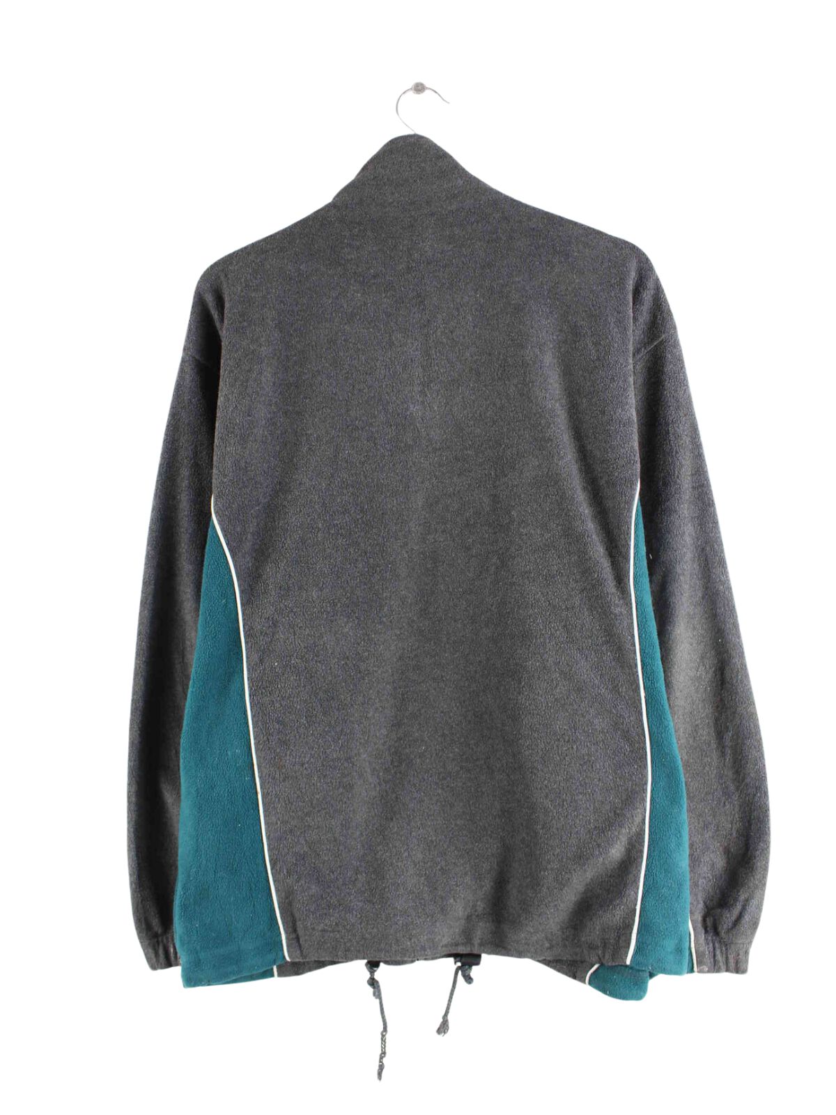 Polo Sport 90s Vintage Fleece Sweatjacke Grau XL (back image)