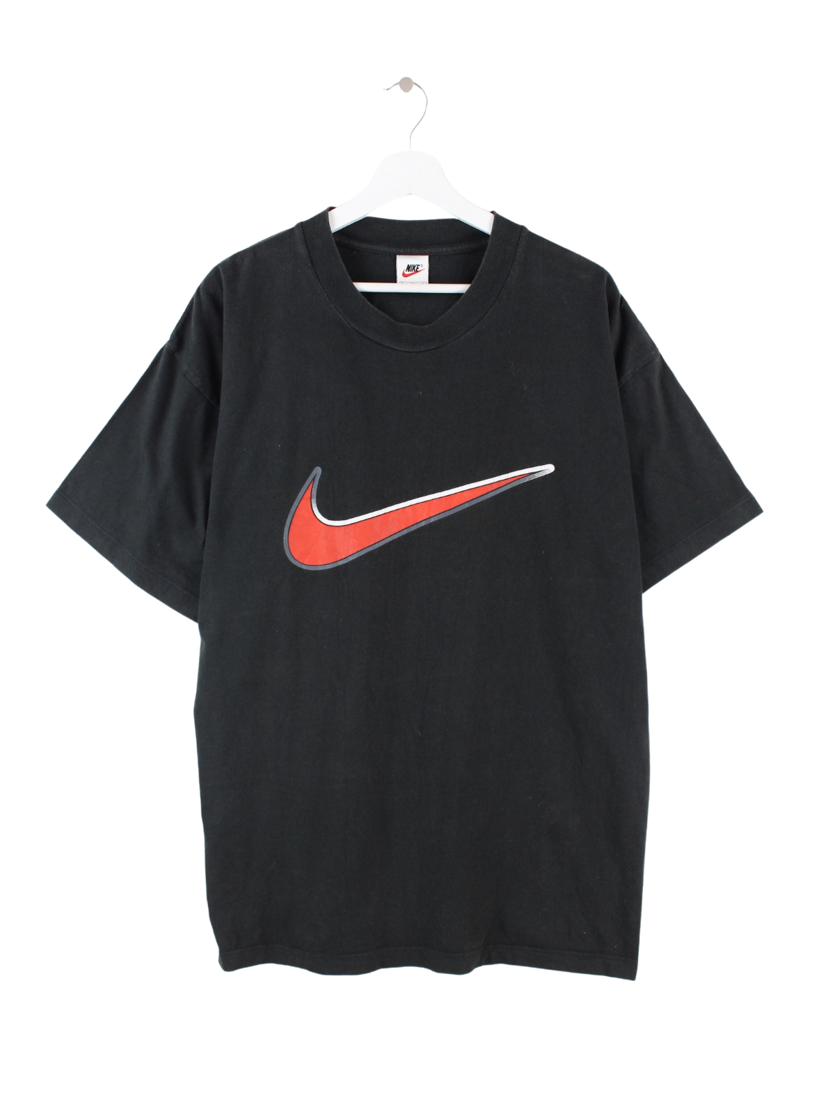 nike big swoosh t shirt vintage