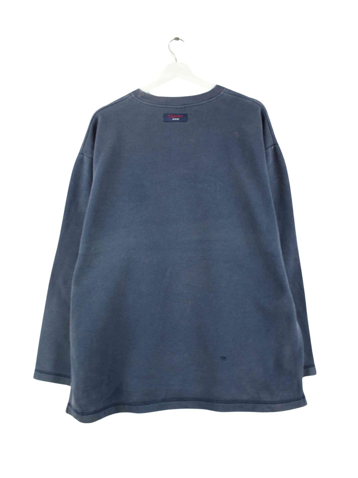 Tommy Hilfiger y2k Embroidered Sweater Blau M (back image)
