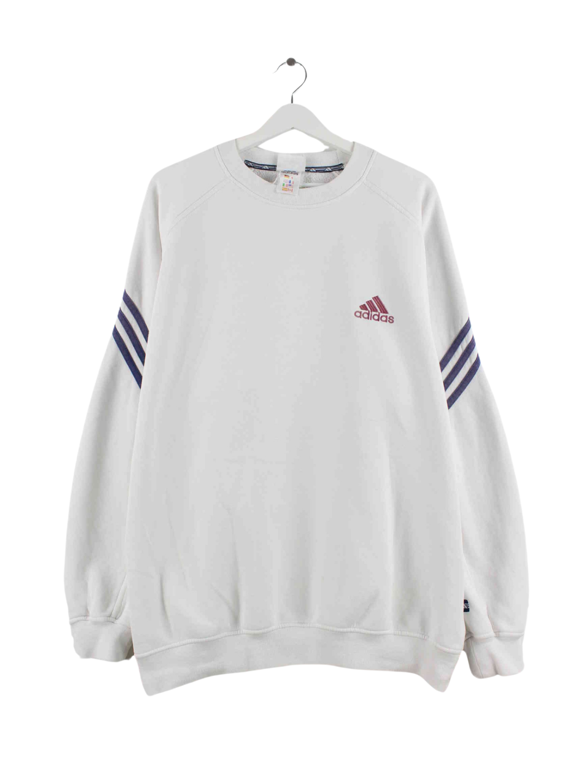 Weisser top adidas pullover
