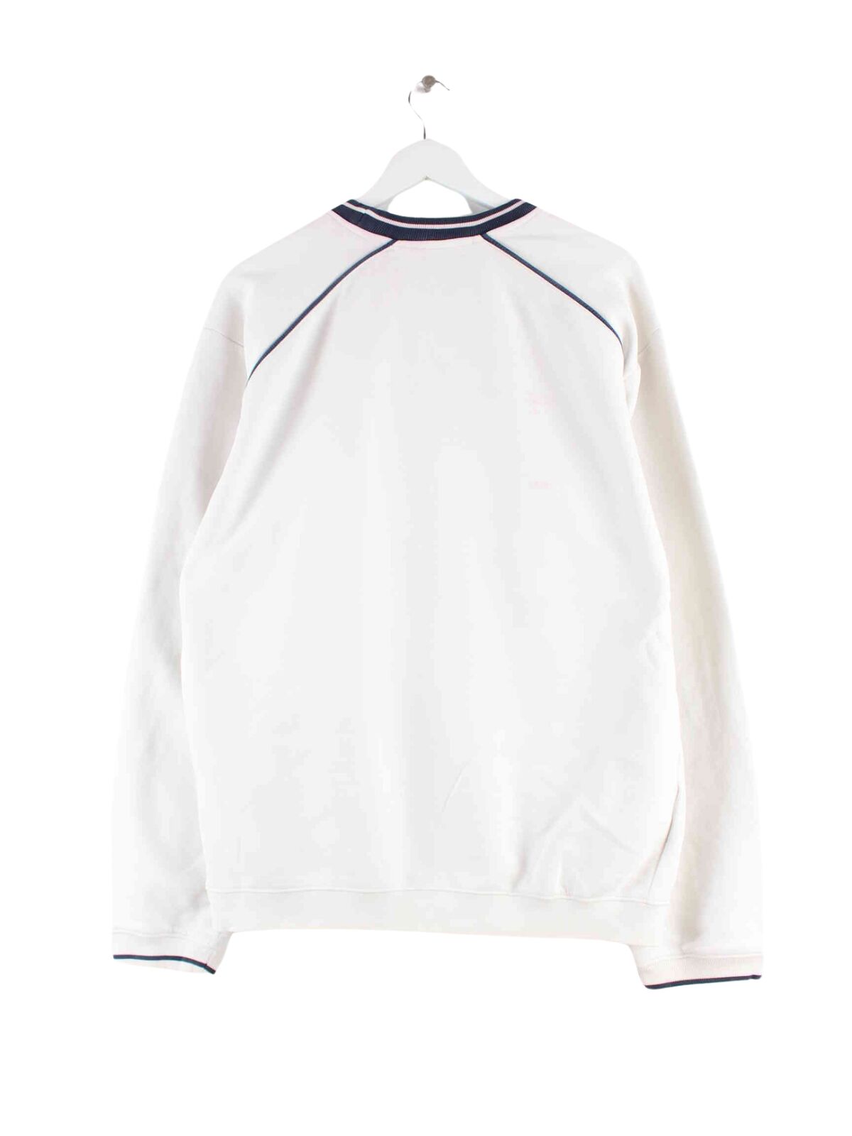 Nike y2k Big Logo Embroidered Sweater Weiß L (back image)