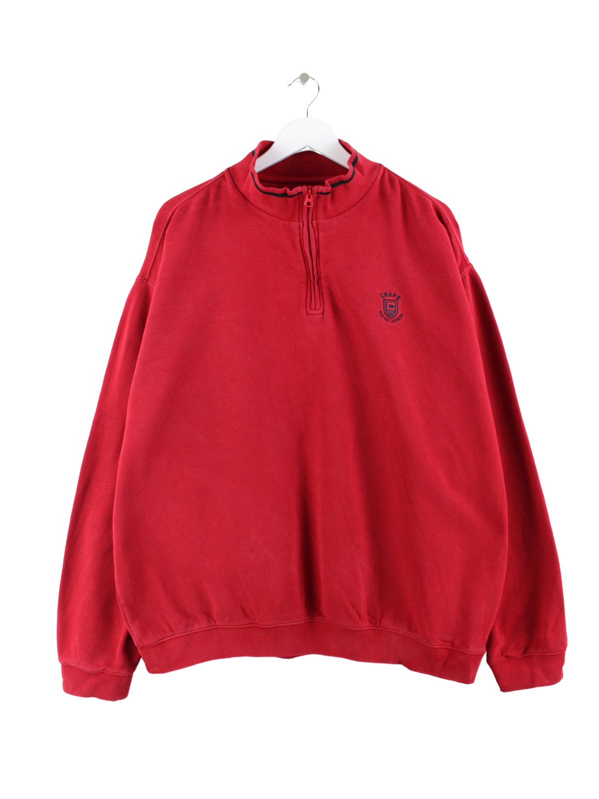 Chaps half zip on sale sweater