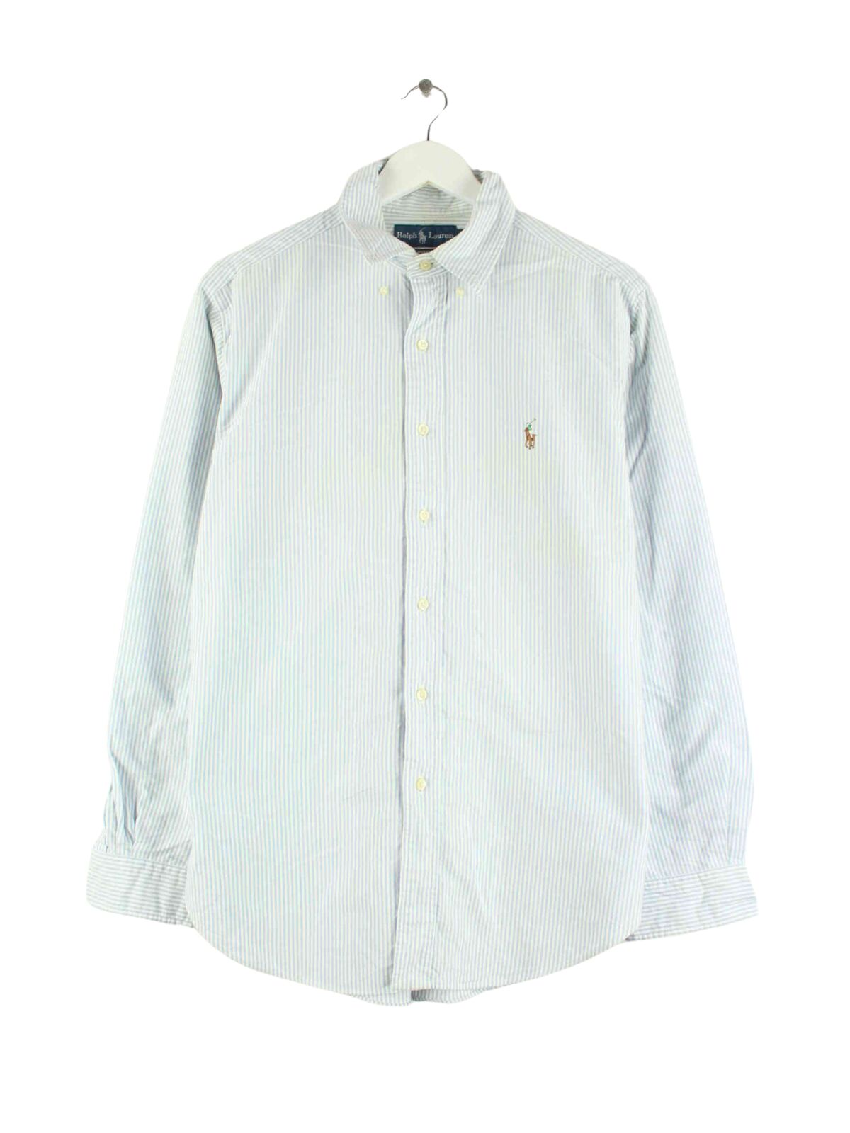 Ralph Lauren 90s Vintage Classic Fit Hemd Blau L (front image)