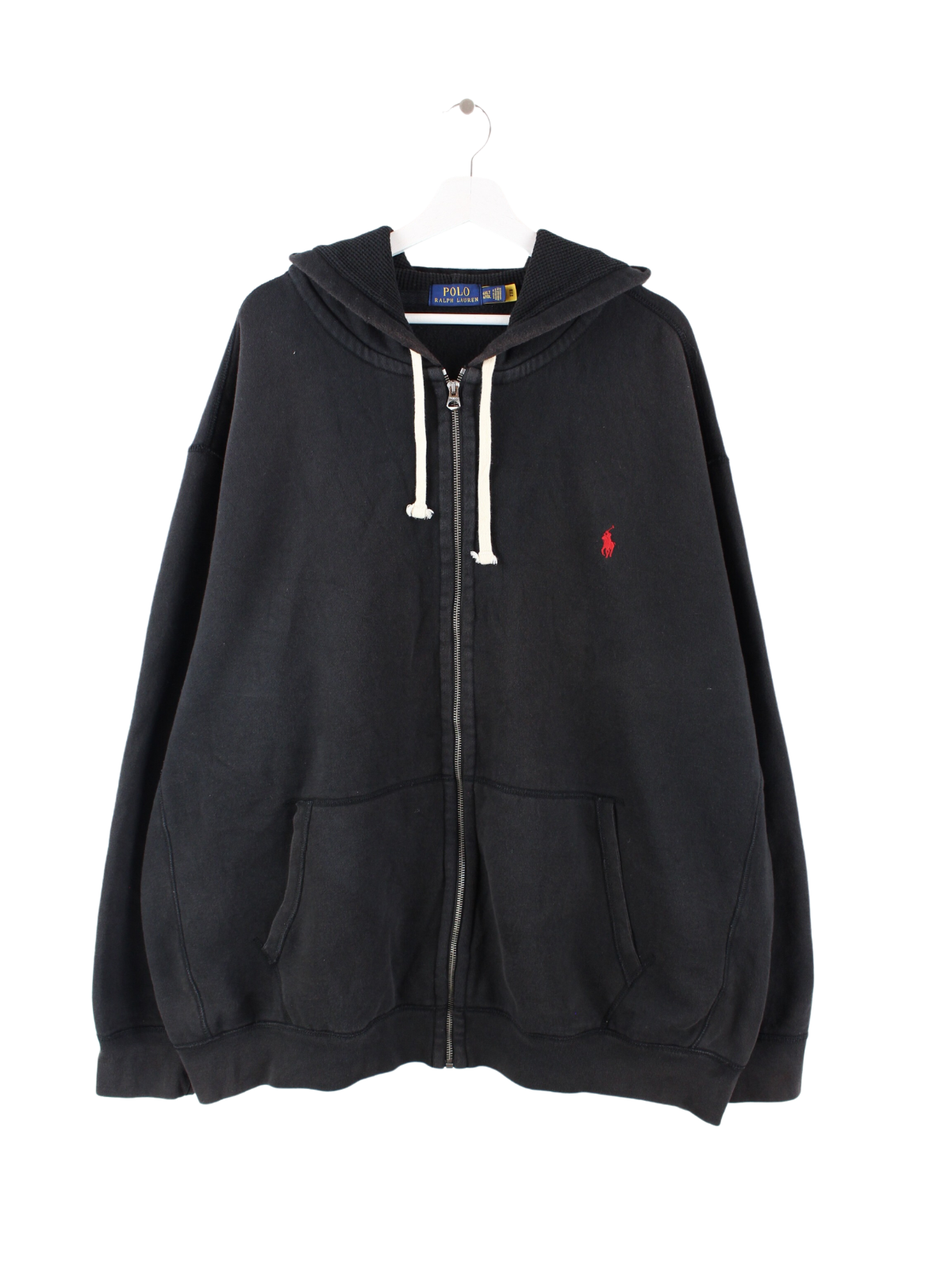 Ralph Lauren Zip Basic Hoodie Black 4XL – Peeces