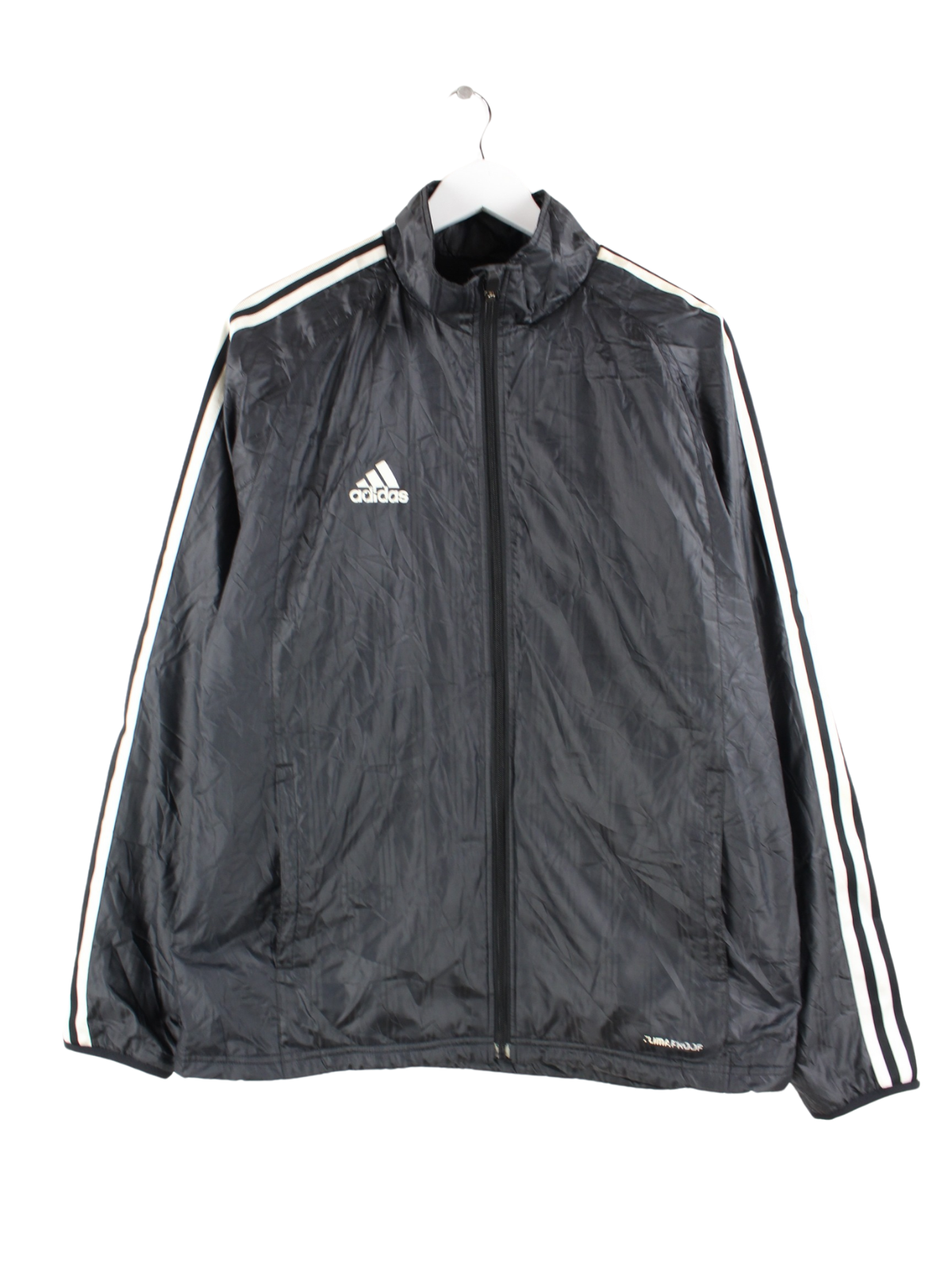 Adidas top lederjacke schwarz