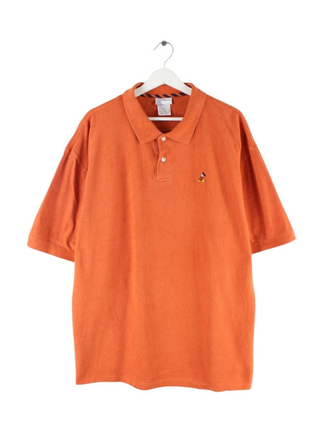 Disney Mickey Mouse Polo Orange XL