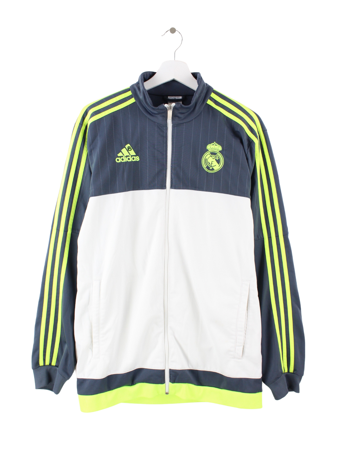 Adidas Real Madrid CF Training Jacket Gray L Peeces
