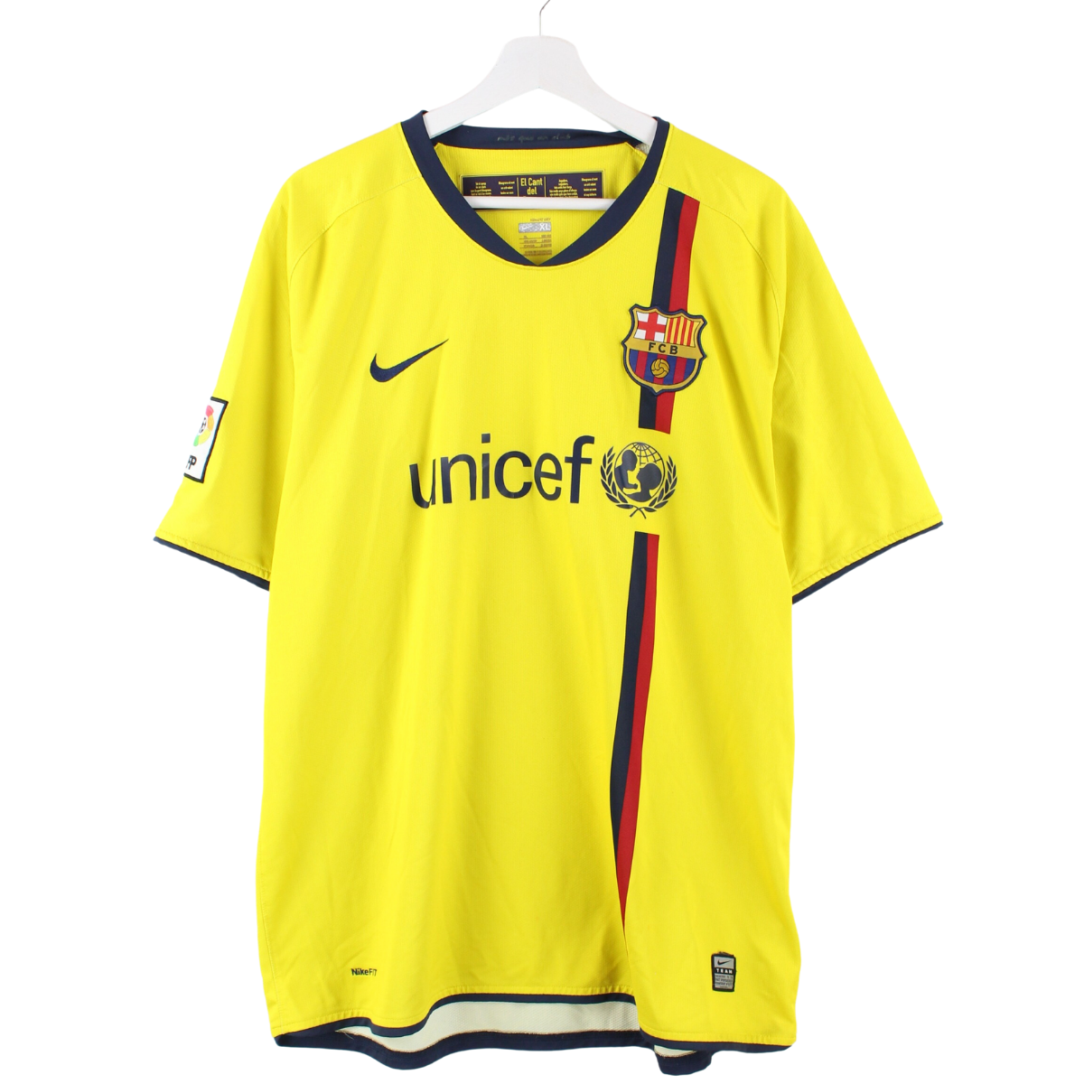 Nike FC Barcelona 2008-09 Trikot Gelb XL – Peeces