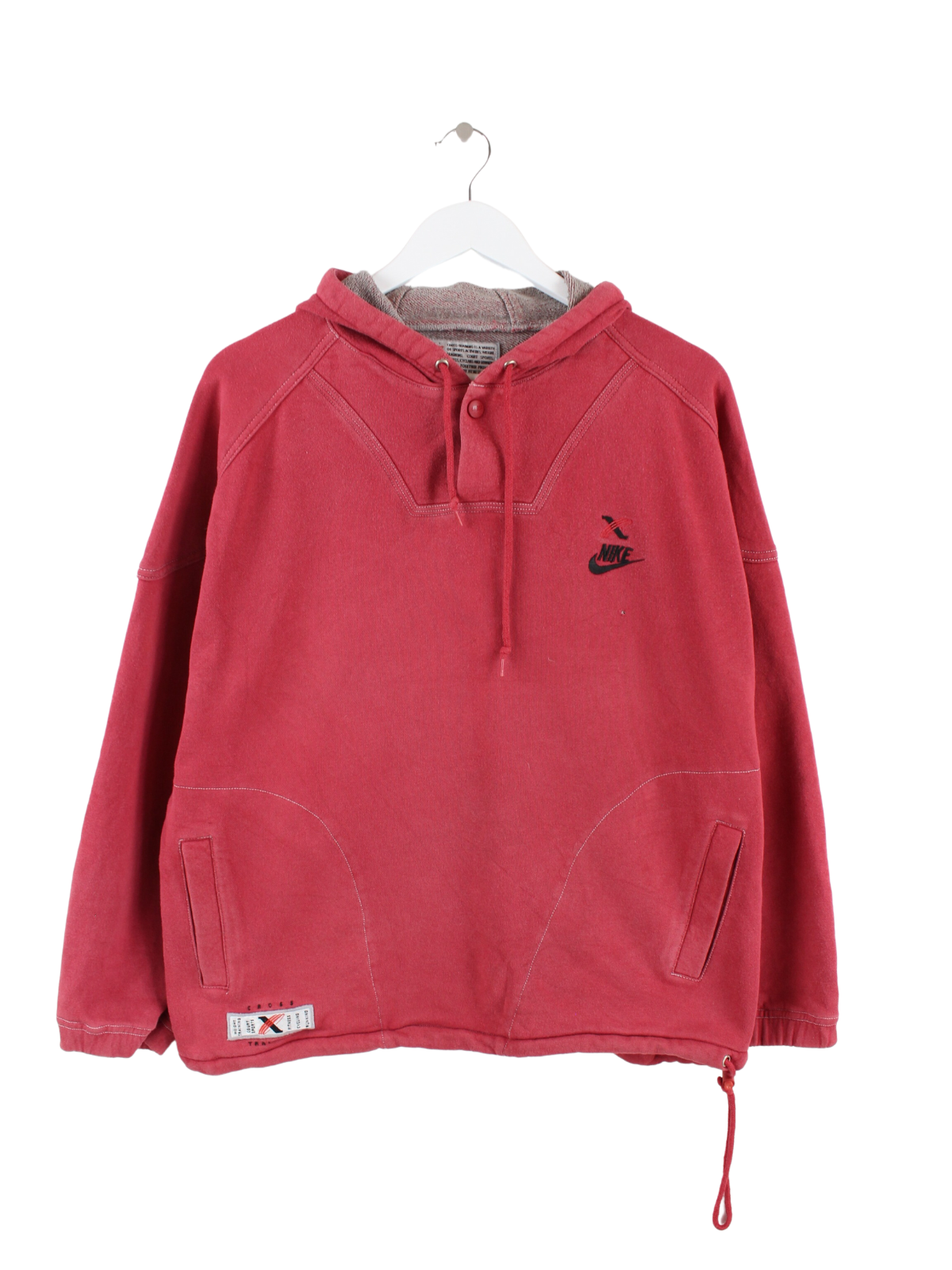 Nike 90s Cross Training Hoodie Red M