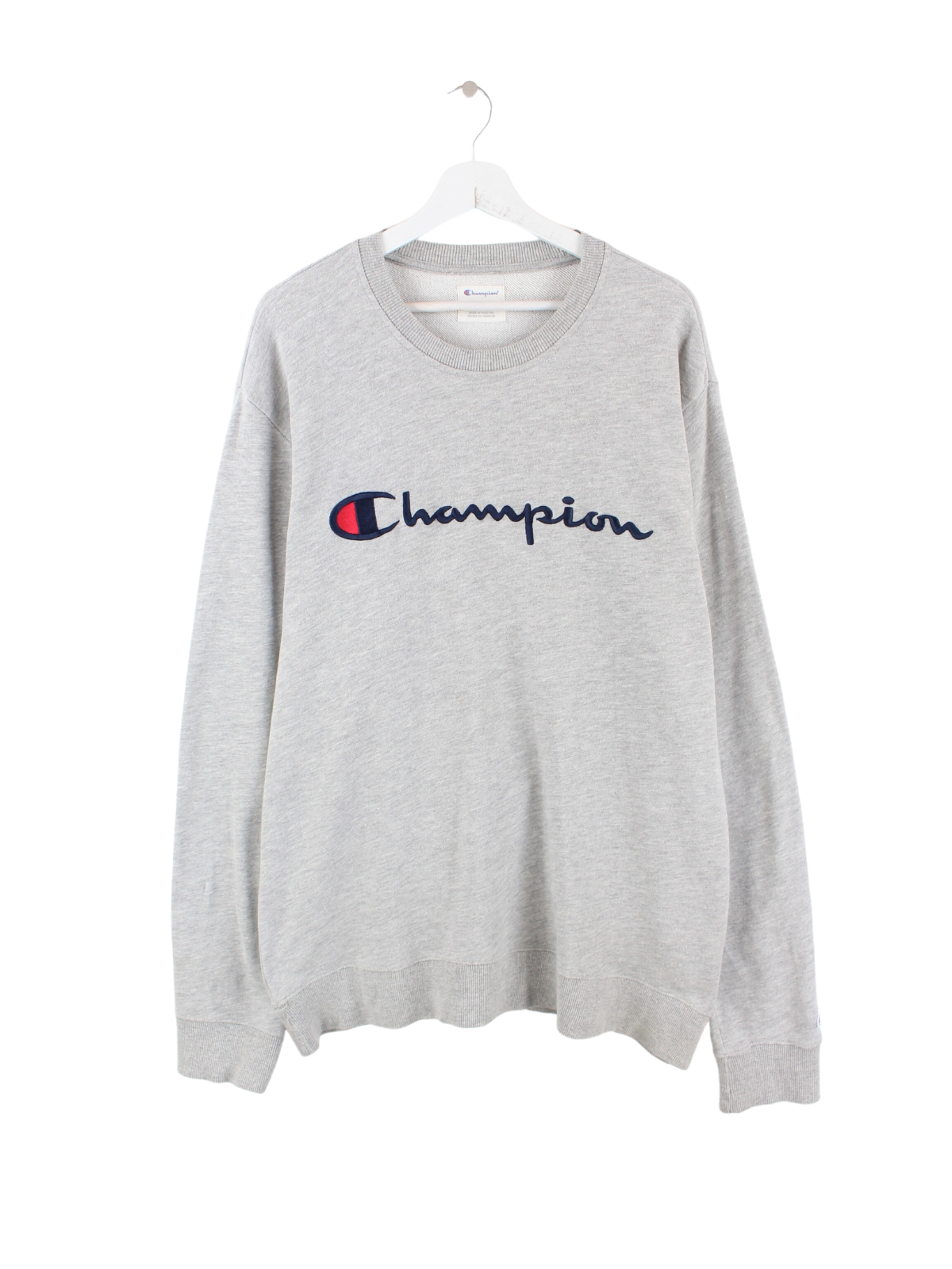 Champagne Ret Porto Champion Embroidered Sweater Gray XL – Peeces