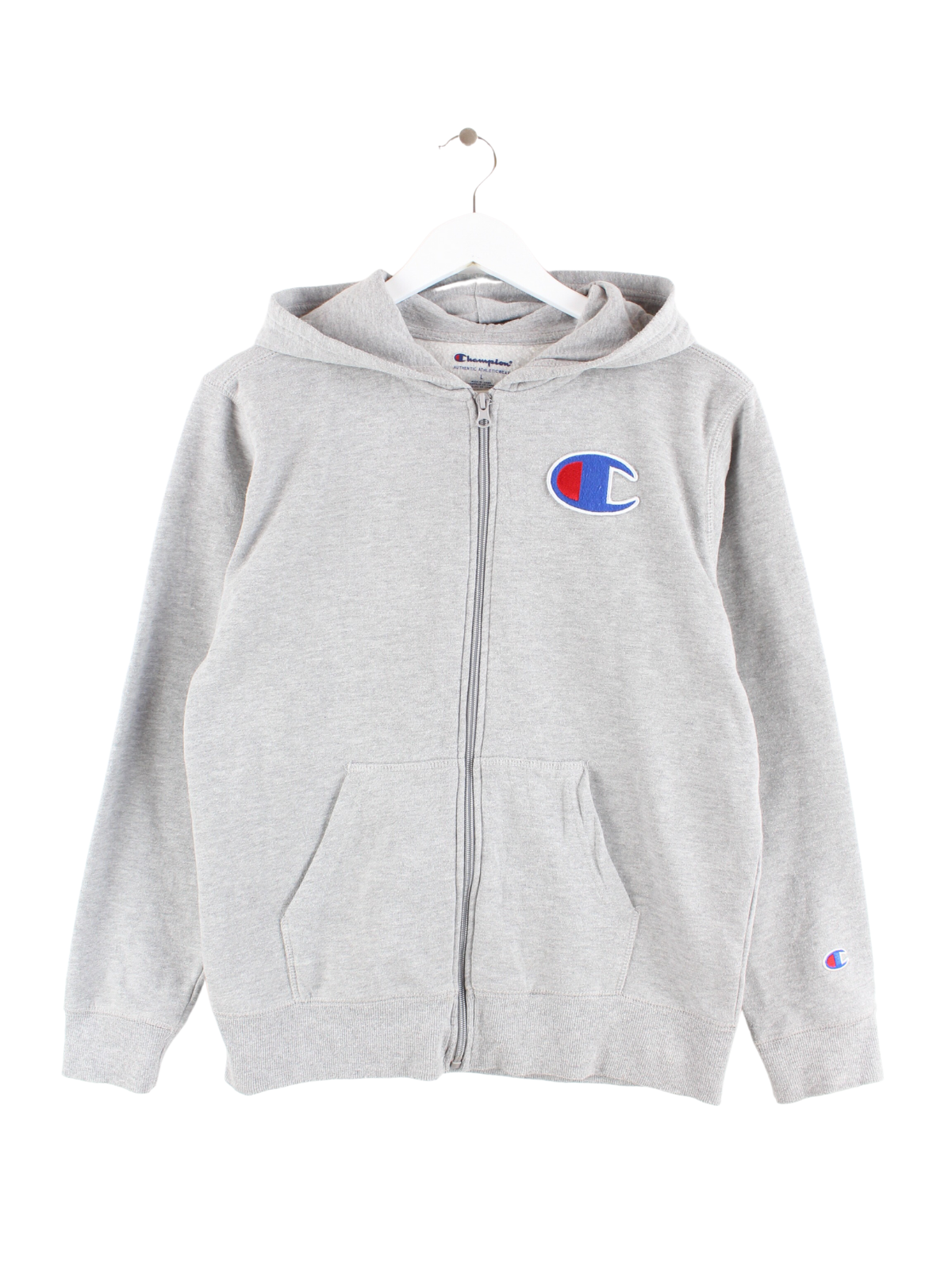 Champion Women s Embroidered Hoodie Gray M