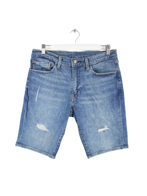 Levi's Used Look Jeans Shorts Blau W30
